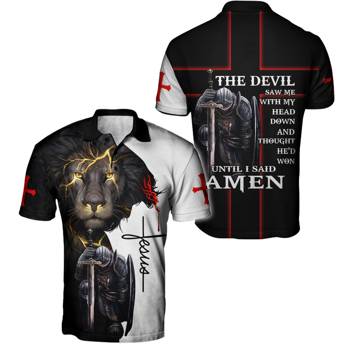 The Devil Saw Me With My Head Down 3D All Over Printed Shirts For Men and Women Pi250501S13