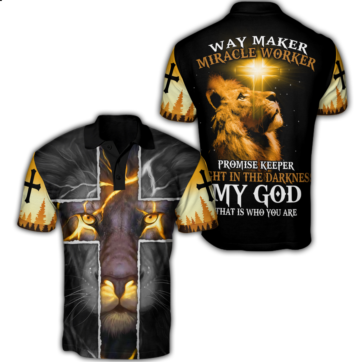 Way Maker-My God 3D All Over Printed Shirts For Men and Women TA042001