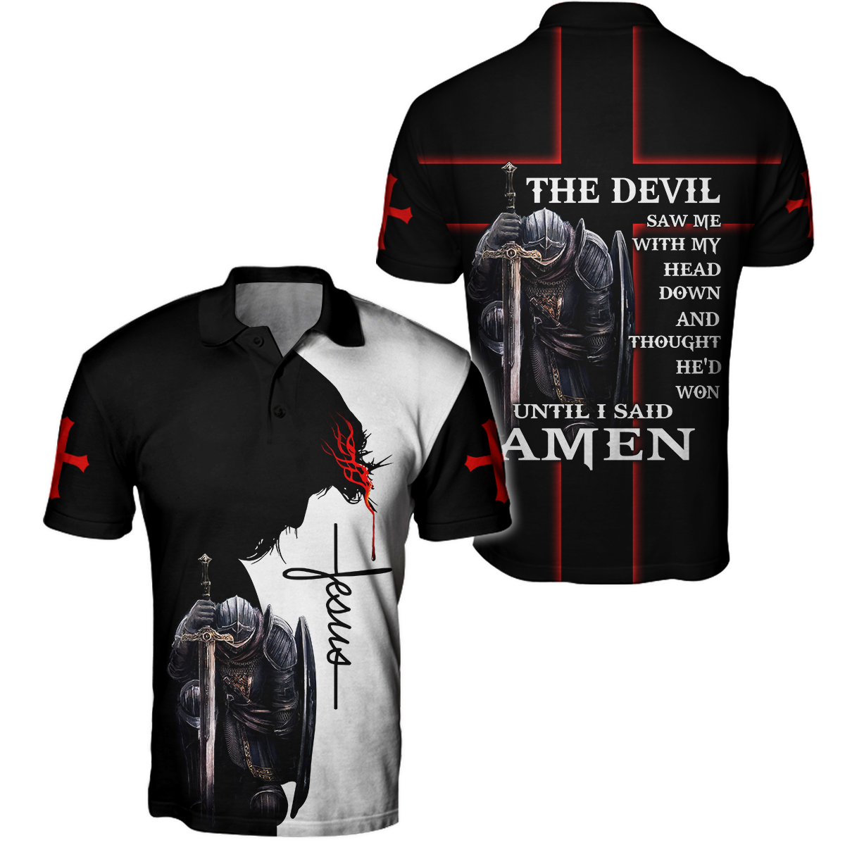 The Devil Saw Me With The Head Down 3D All Over Printed Shirts For Men and Women Pi30062001