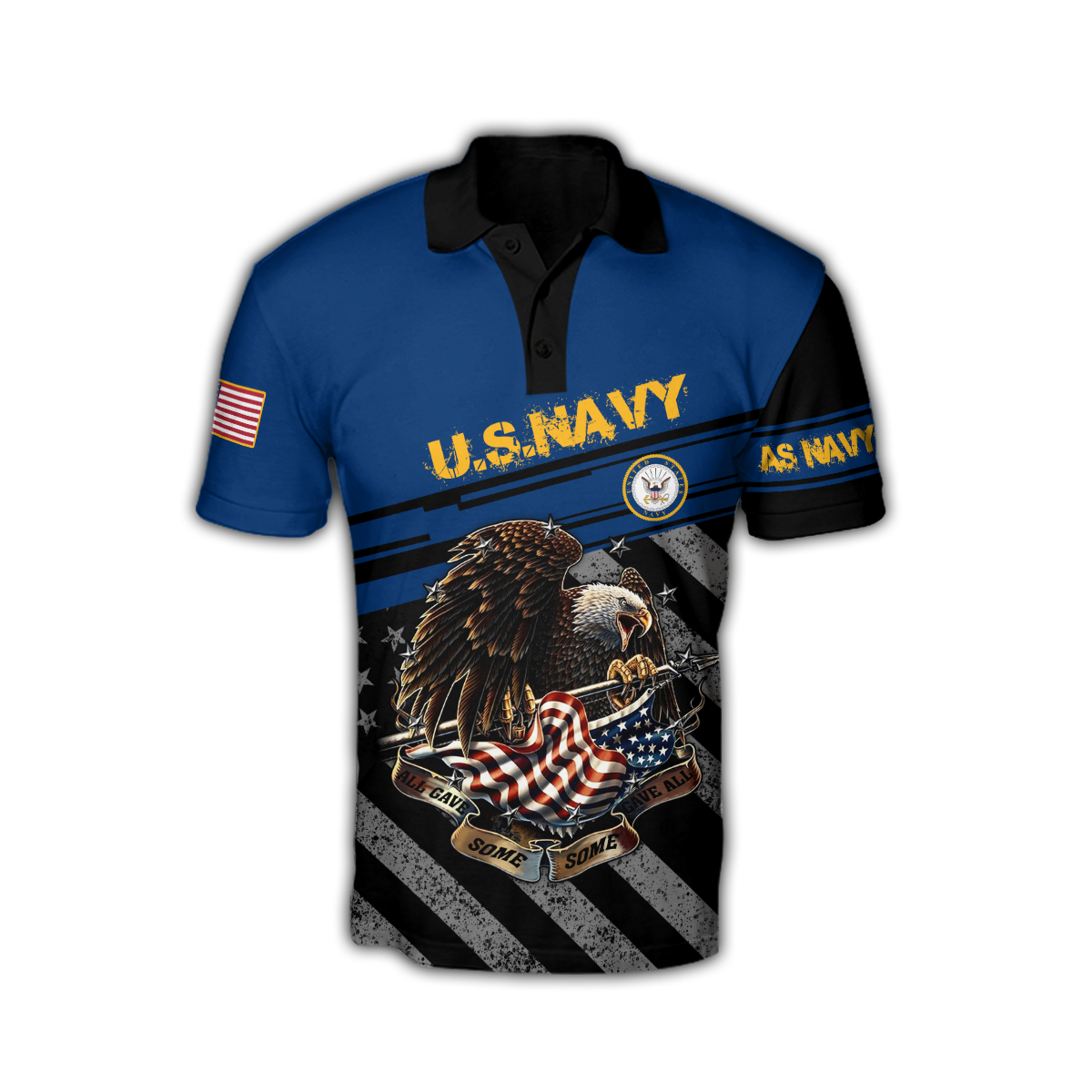 US Navy US Veteran 3D All Over Printed Shirts MH211020