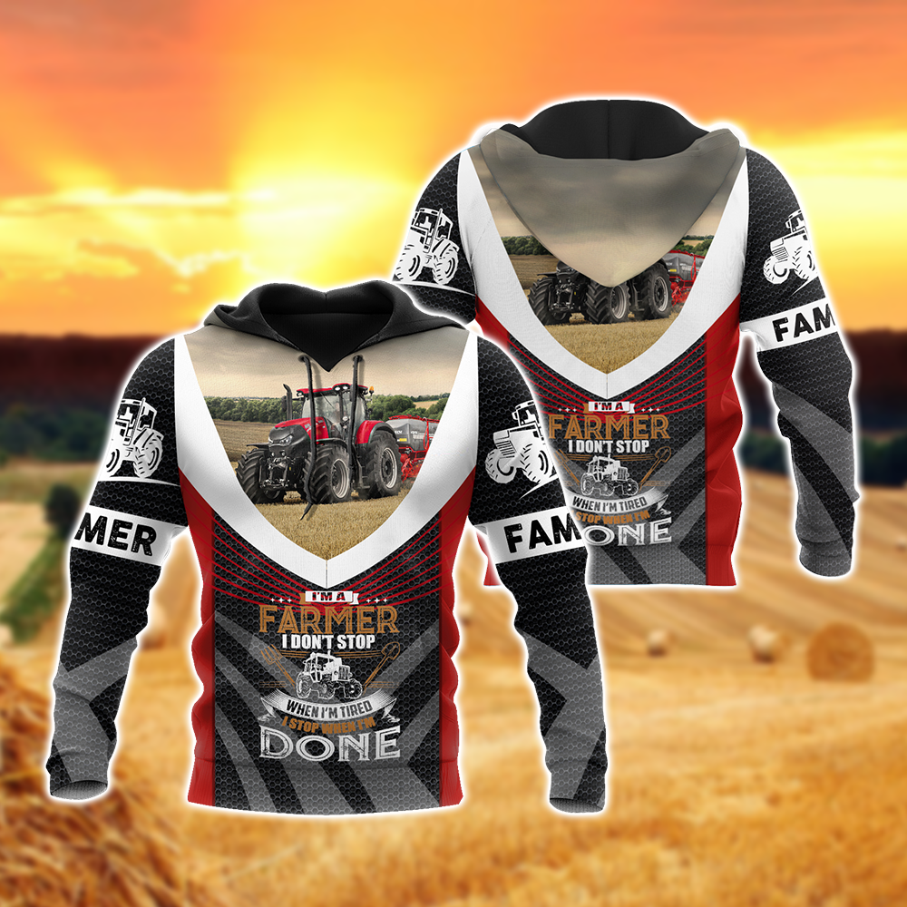 All Over Printed Farmer Hoodie MEI09212002-MEI