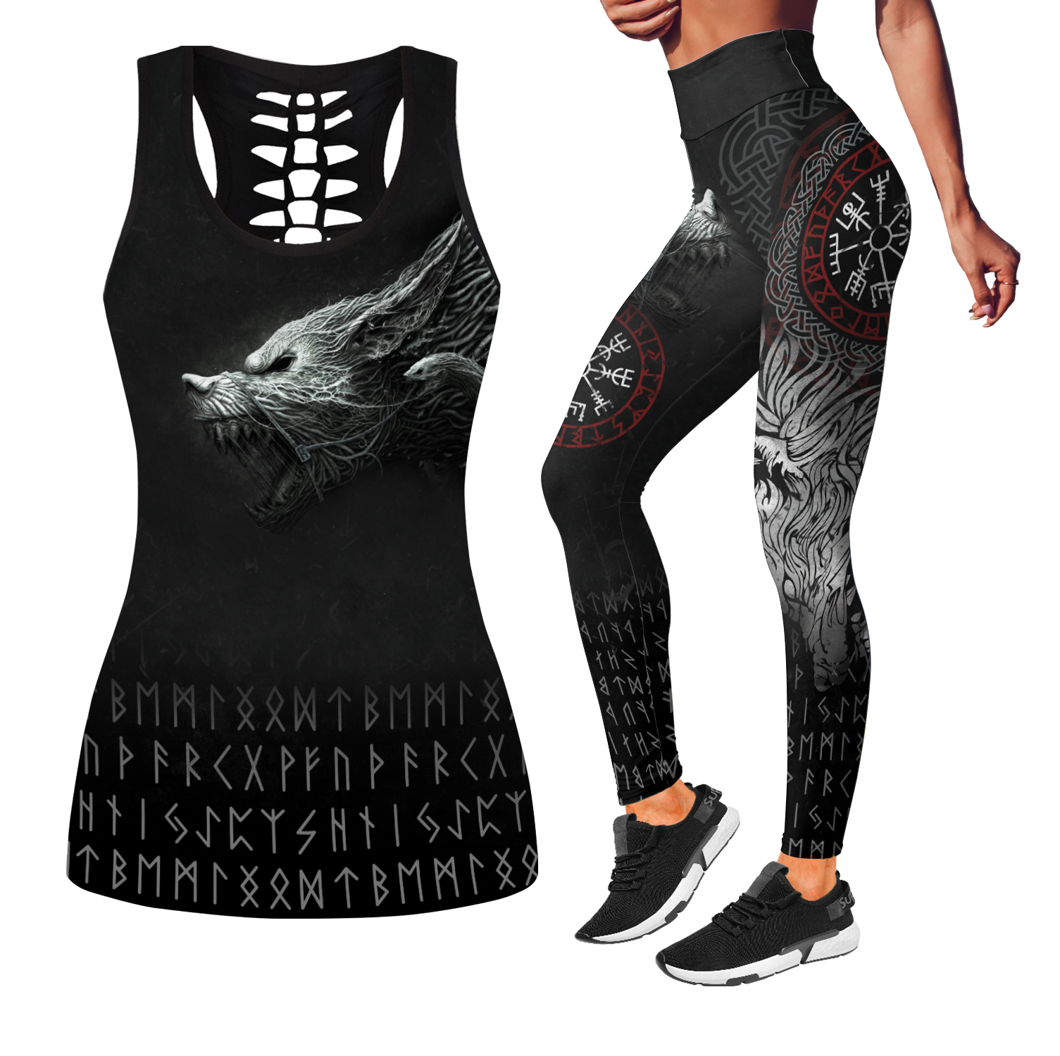 Viking Fenrir Combo Tank + Legging - Amaze Style™-Apparel