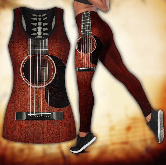 Wood Guitar Combo Tank + Legging