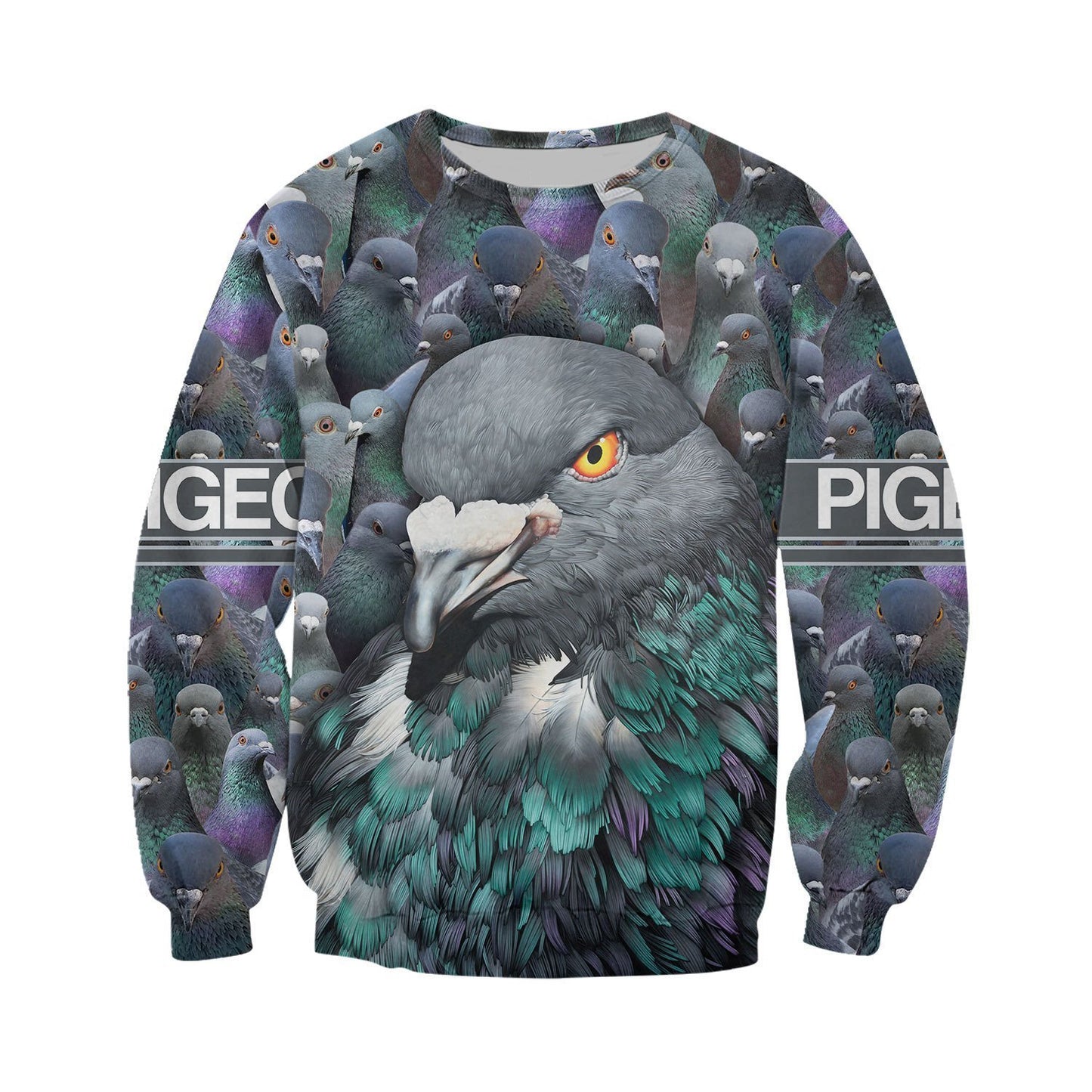 Beautiful Pigeon 3D All Over Printed Shirts TT13012005-Apparel-TT-Sweat Shirt-S-Vibe Cosy™
