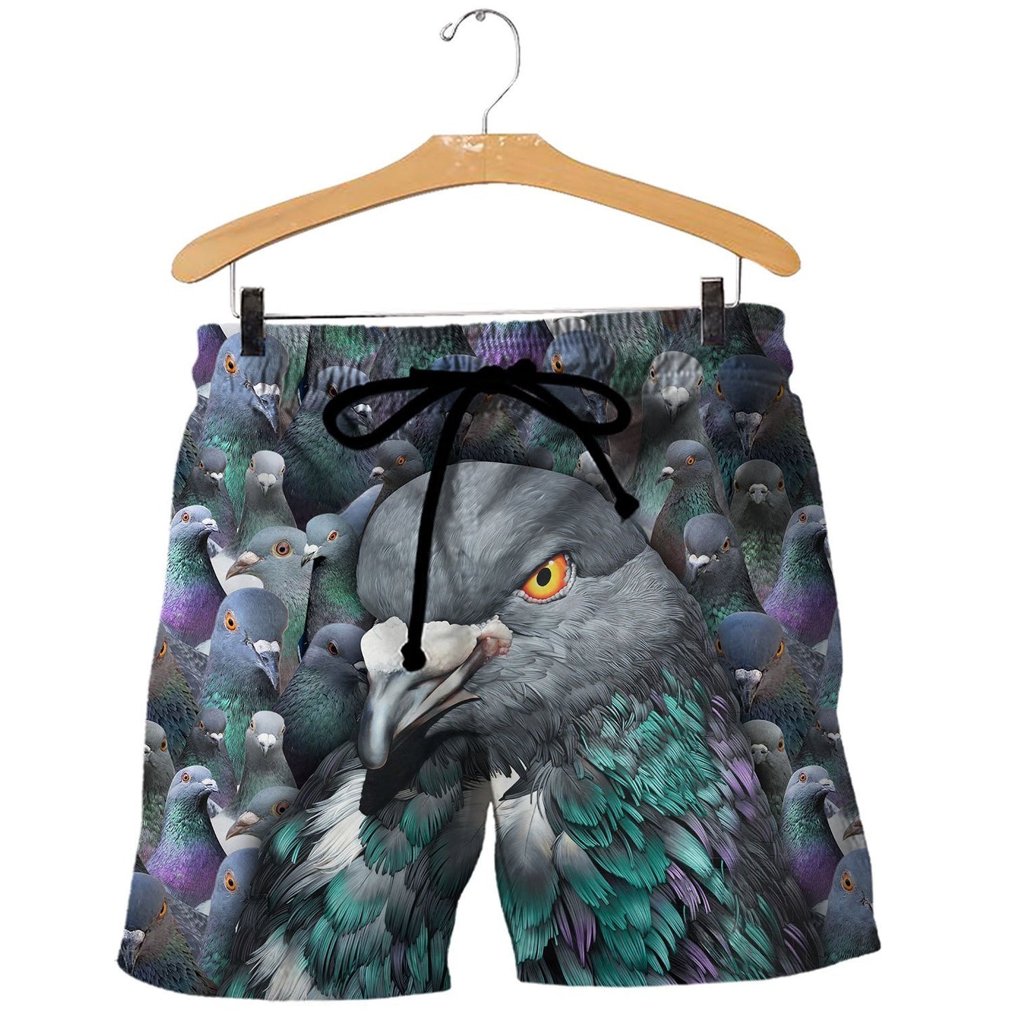 Beautiful Pigeon 3D All Over Printed Shirts TT13012005-Apparel-TT-Shorts-S-Vibe Cosy™
