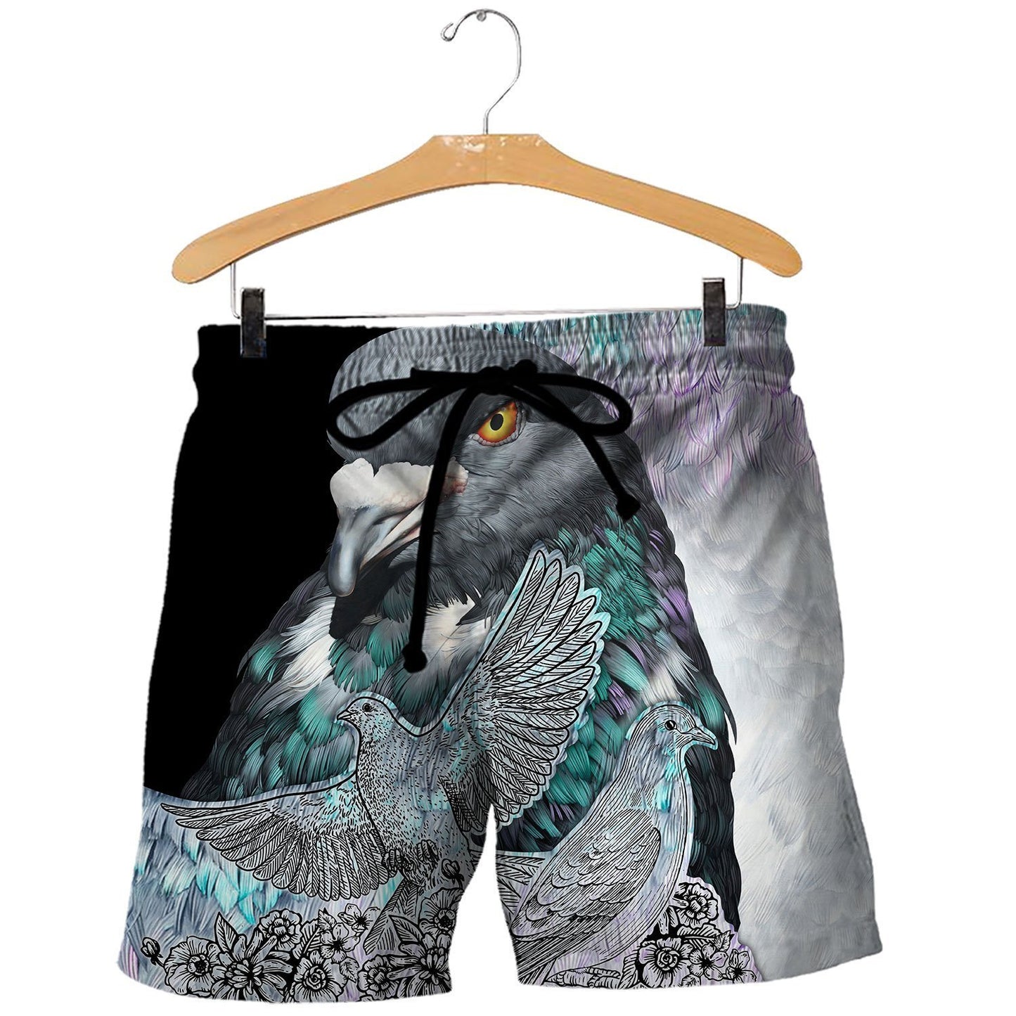 Beautiful Pigeon 3D All Over Printed Shirts TT13012003-Apparel-TT-Shorts-S-Vibe Cosy™