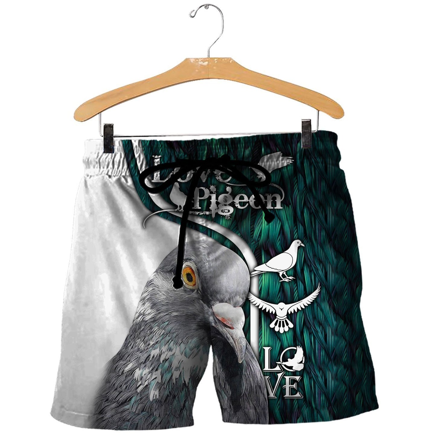 Beautiful Pigeon 3D All Over Printed Shirts TT13012001-Apparel-TT-Shorts-S-Vibe Cosy™