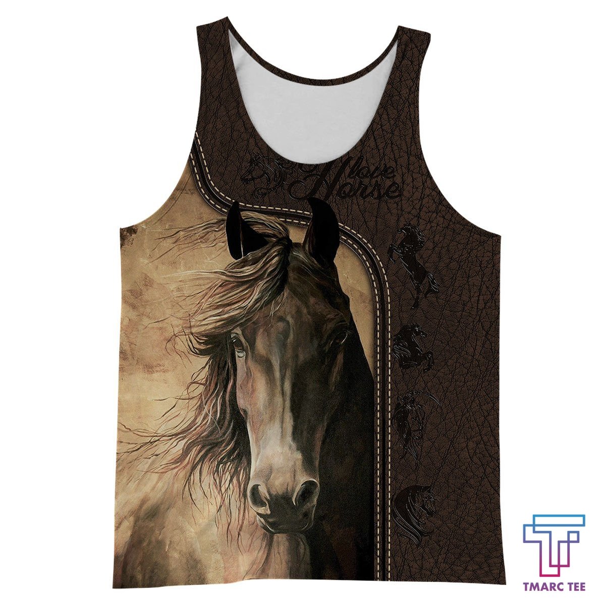 Love Horse 3D All Over Printed Shirts TA040902 - Amaze Style™-Apparel