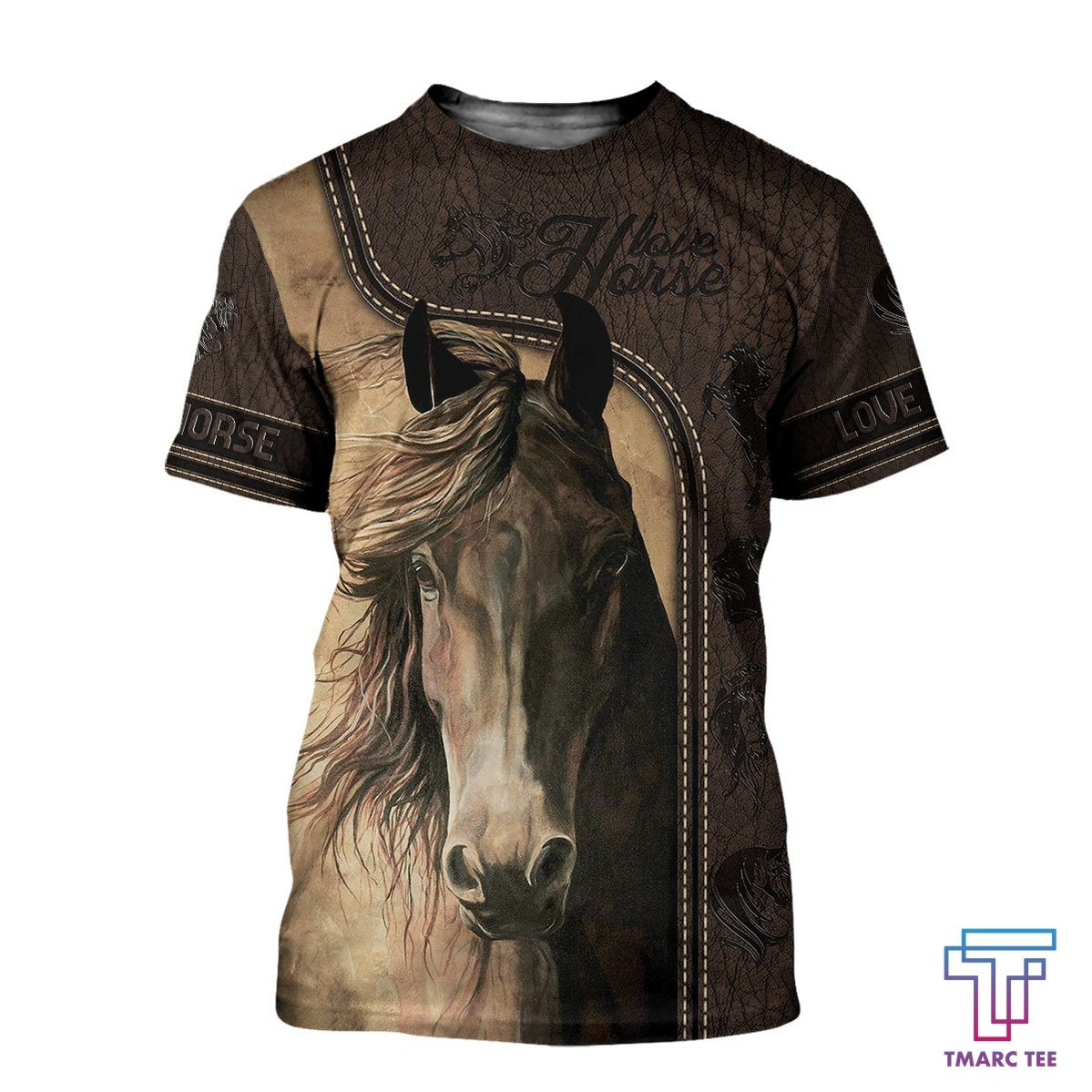 Love Horse 3D All Over Printed Shirts TA040902 - Amaze Style™-Apparel