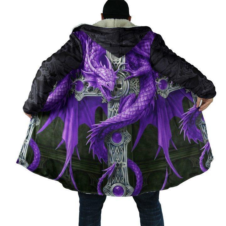 3D Tattoo and Dungeon Dragon Hoodie Coat for Men and Woman NM050924 - Amaze Style™-Apparel