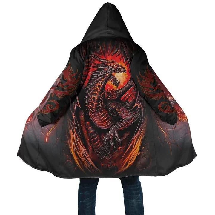 3D Tattoo and Dungeon Dragon Hoodie Coat for Men and Woman NM050926 - Amaze Style™-Apparel