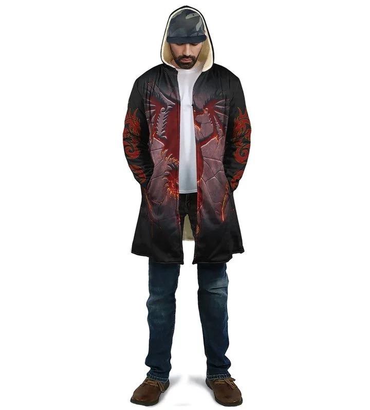 3D Tattoo and Dungeon Dragon Hoodie Coat for Men and Woman NM050926 - Amaze Style™-Apparel