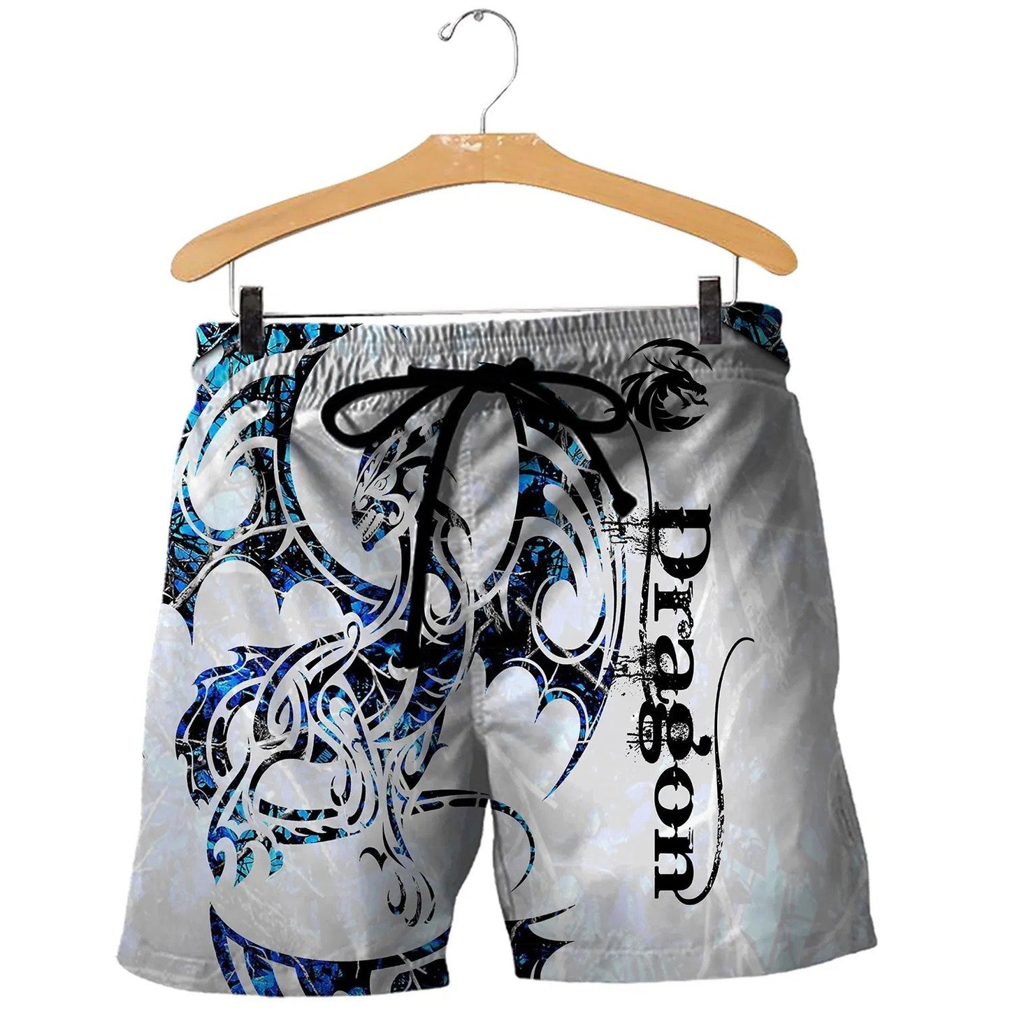 3D Tattoo and Dungeon Dragon Hoodie T Shirt For Men and Women NM050945-Apparel-NM-Shorts-S-Vibe Cosy™