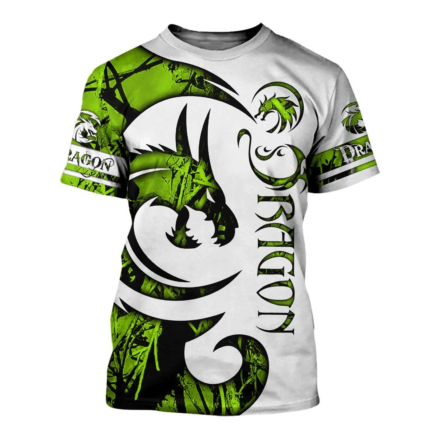 3D Tattoo and Dungeon Dragon Hoodie T Shirt For Men and Women NM050947-Apparel-NM-T-Shirt-S-Vibe Cosy™