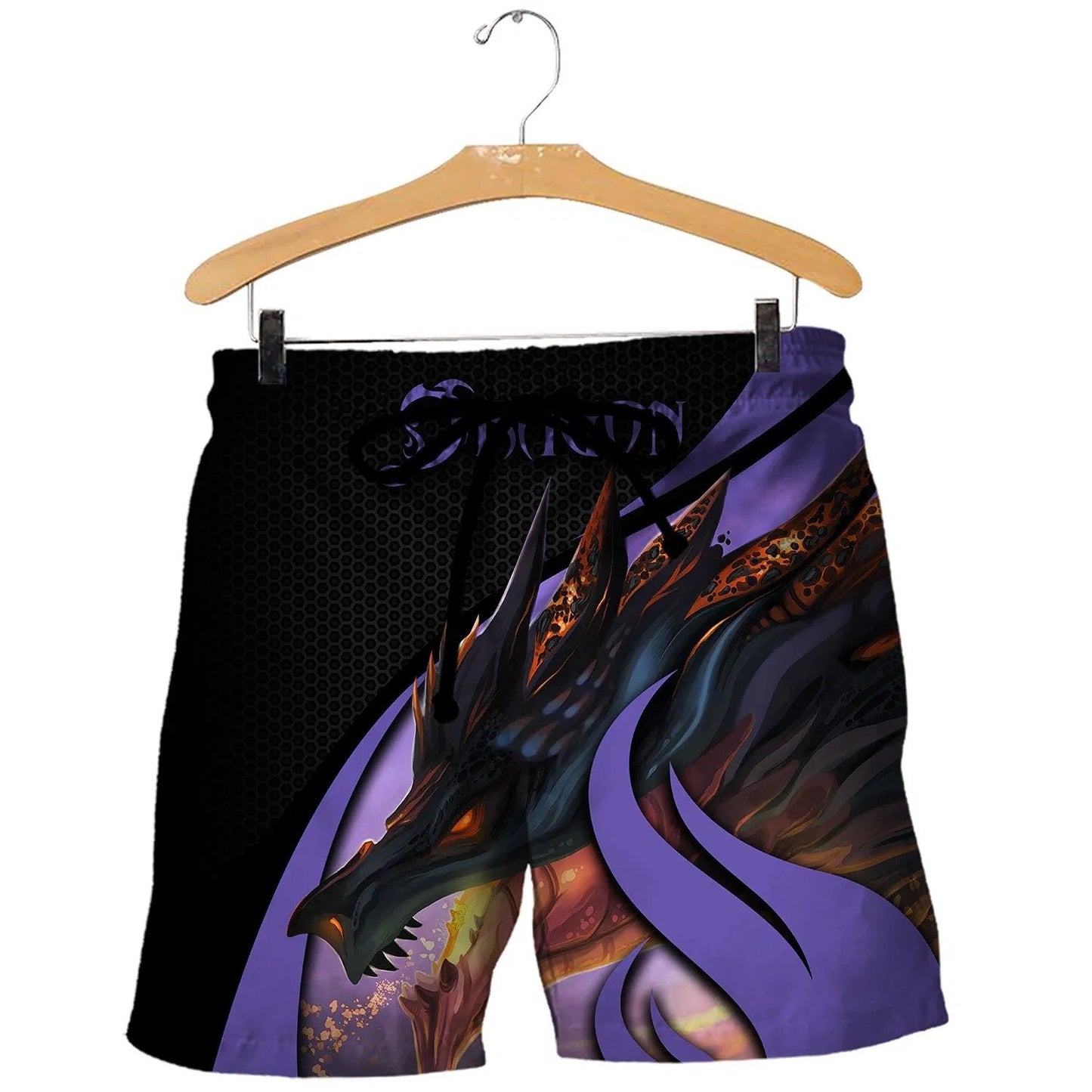 3D Tattoo and Dungeon Dragon Hoodie T Shirt For Men and Women NM050963-Apparel-NM-Shorts-S-Vibe Cosy™