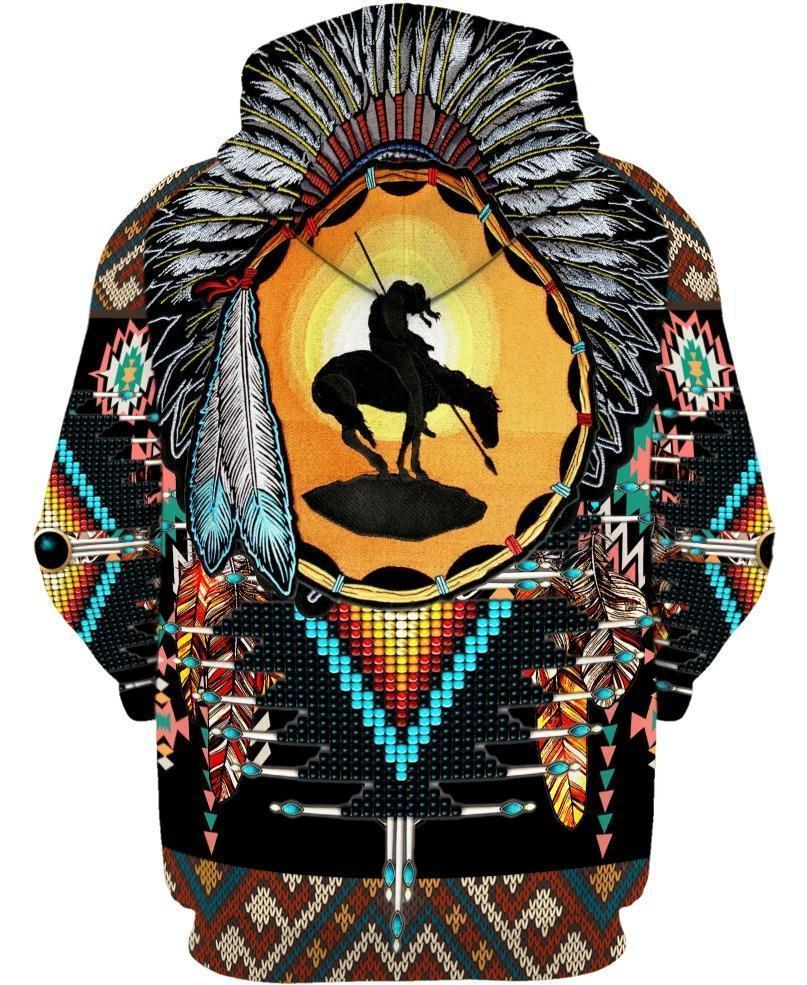 3D All Over Print Horse Hoodie NM120805-Apparel-NM-Hoodie-S-Vibe Cosy™