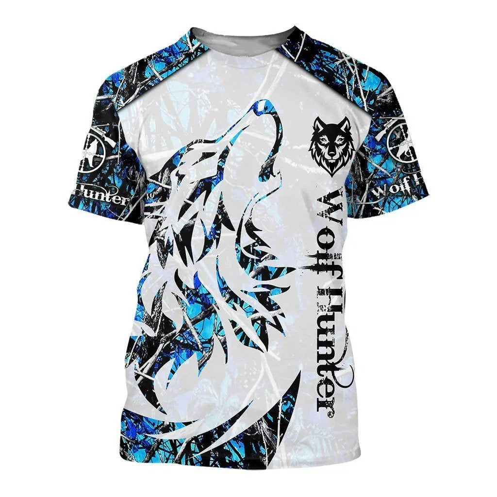 Wolf Hoodie T Shirt For Men and Women NM17042007 - Amaze Style™-Apparel