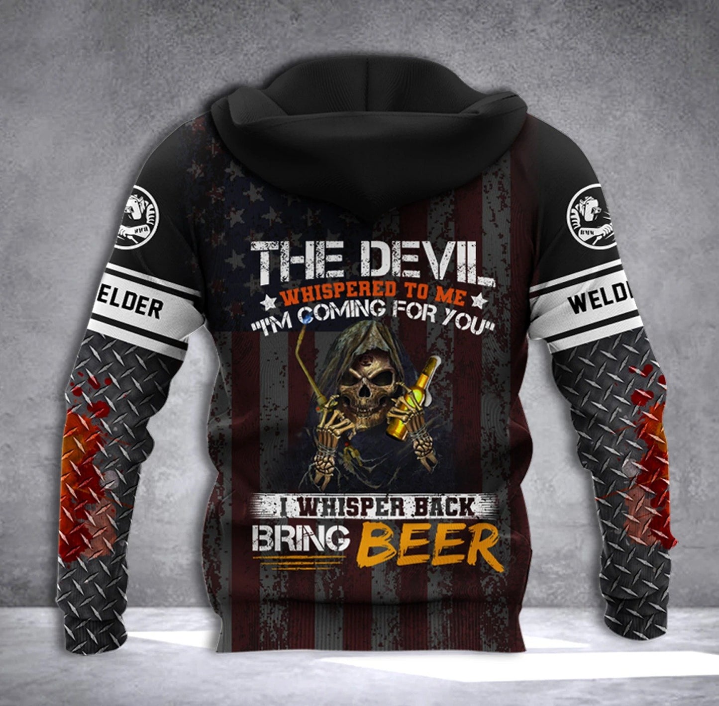 Welder Hoodie T Shirt Sweatshirt For Men and Women NM210304-Apparel-NM-Hoodie-S-Vibe Cosy™