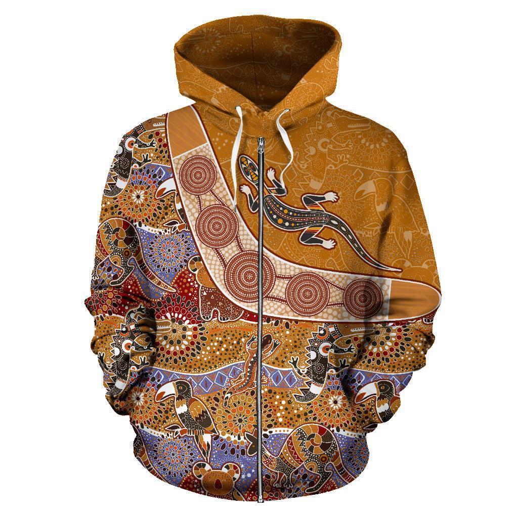 Aboriginal Style - All Over Hoodie NNK 1400 - Amaze Style™-Apparel