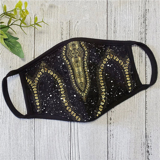 African Culture Dashiki Face Mask ML
