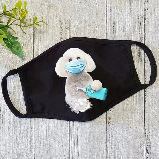 Dog Mask Bichon-Face Mask-Wash Mask- Face Mask CB