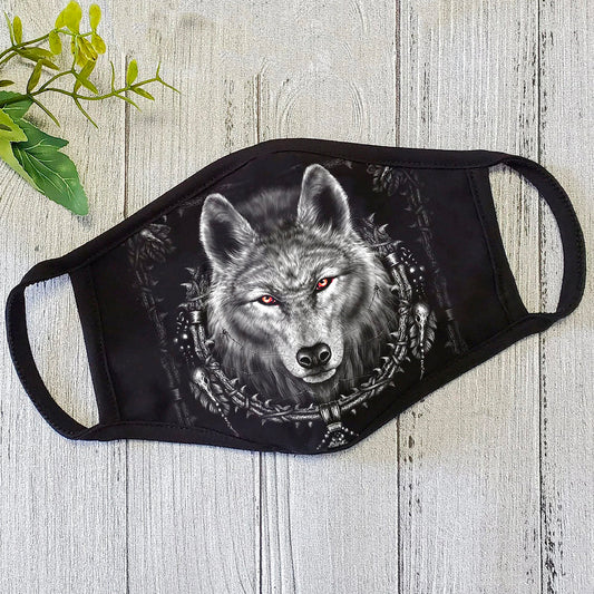 Viking Fenrir Wolf Face Mask ML