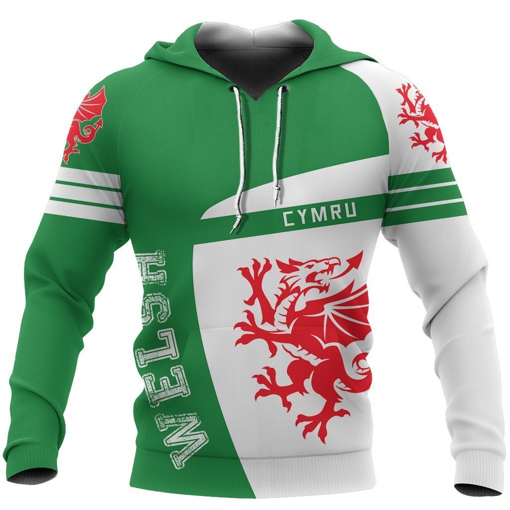 Wales Sport Hoodie - Premium Style NVD1053 - Amaze Style™-Apparel