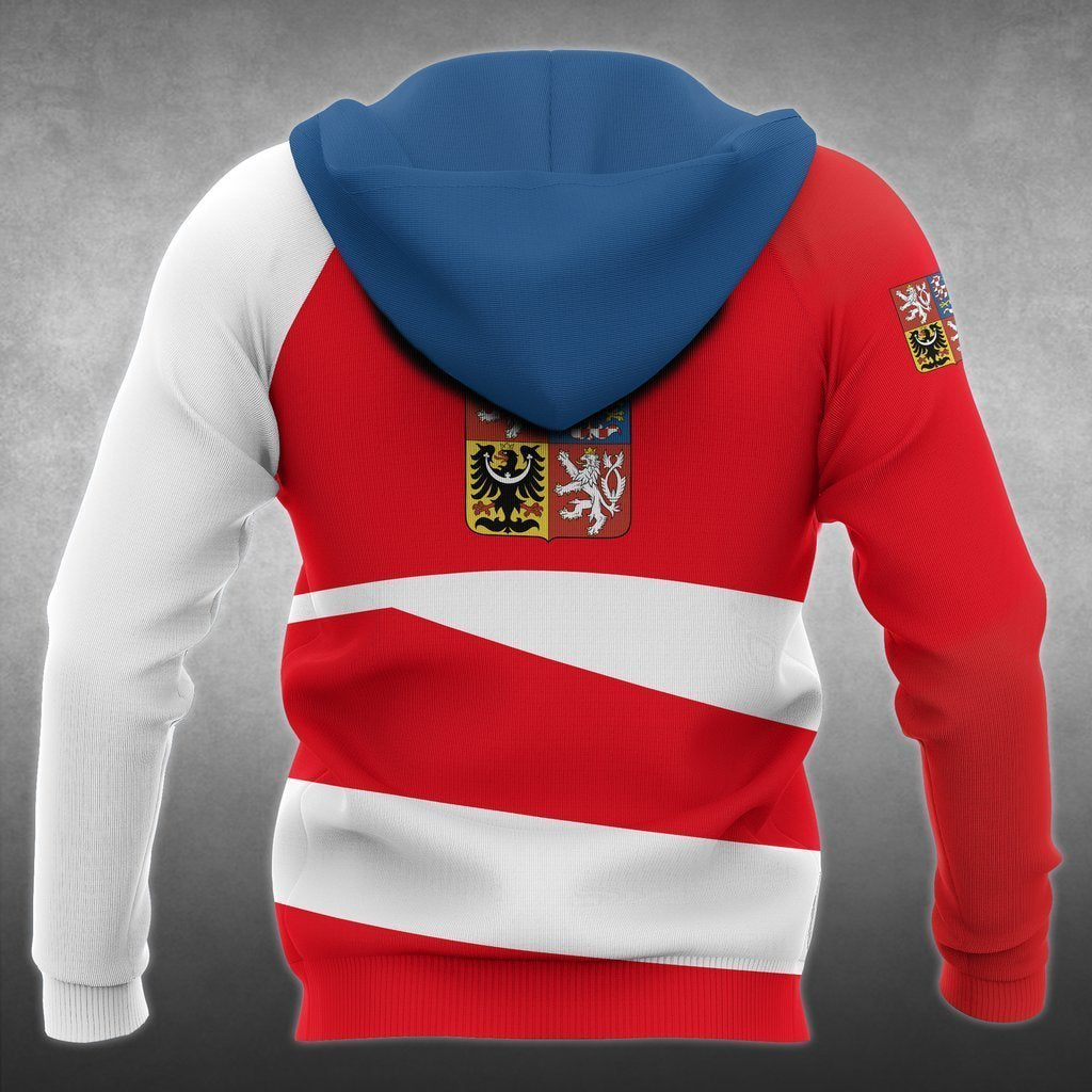 The Czech Republic Lion Hoodie NVD1160 - Amaze Style™-Apparel