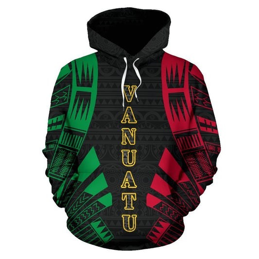 Vanuatu All Over Hoodie - Tattoo Style NVD1192 - Amaze Style™-Apparel