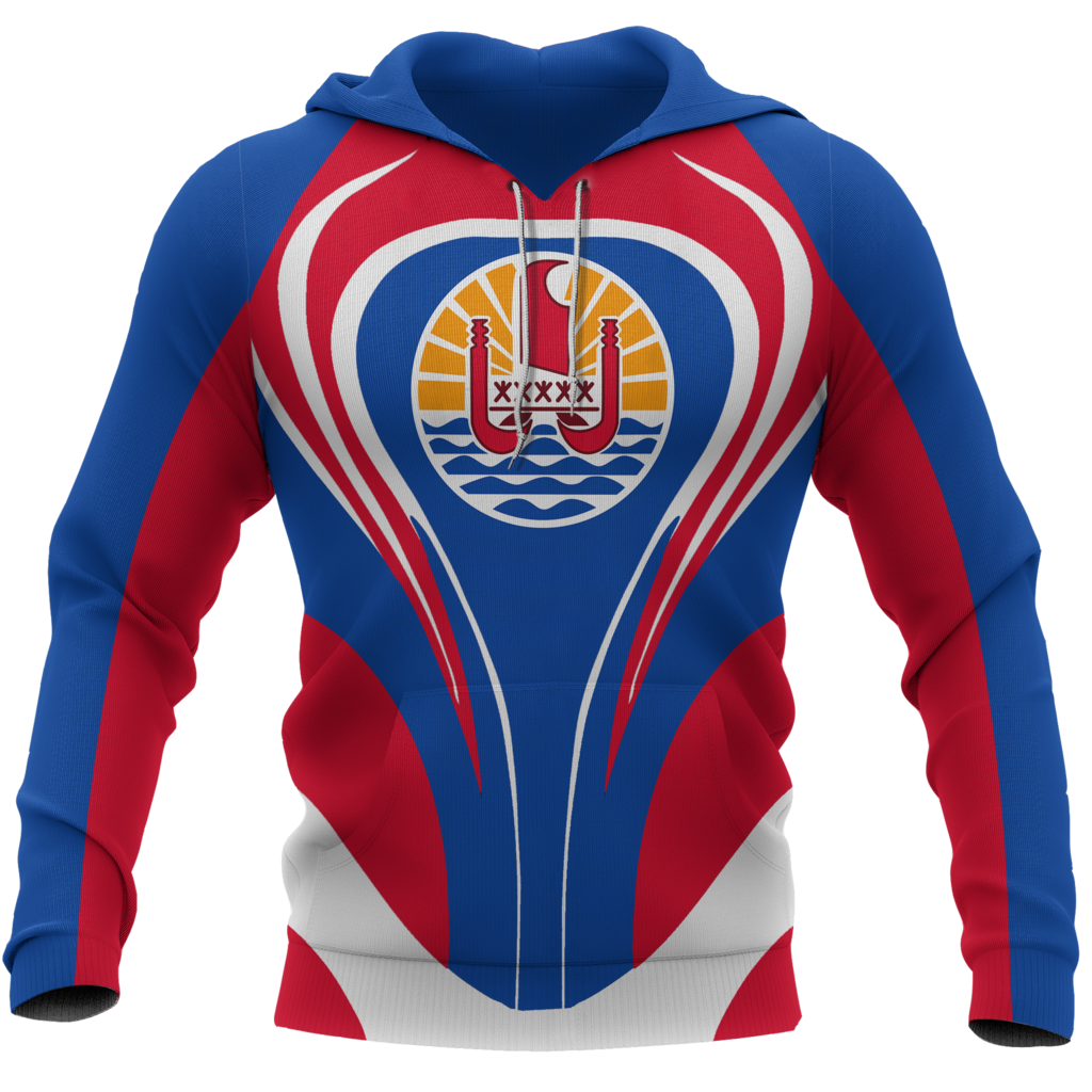 Tahiti Flag Hoodie Cannon Style NVD1208 - Amaze Style™-Apparel