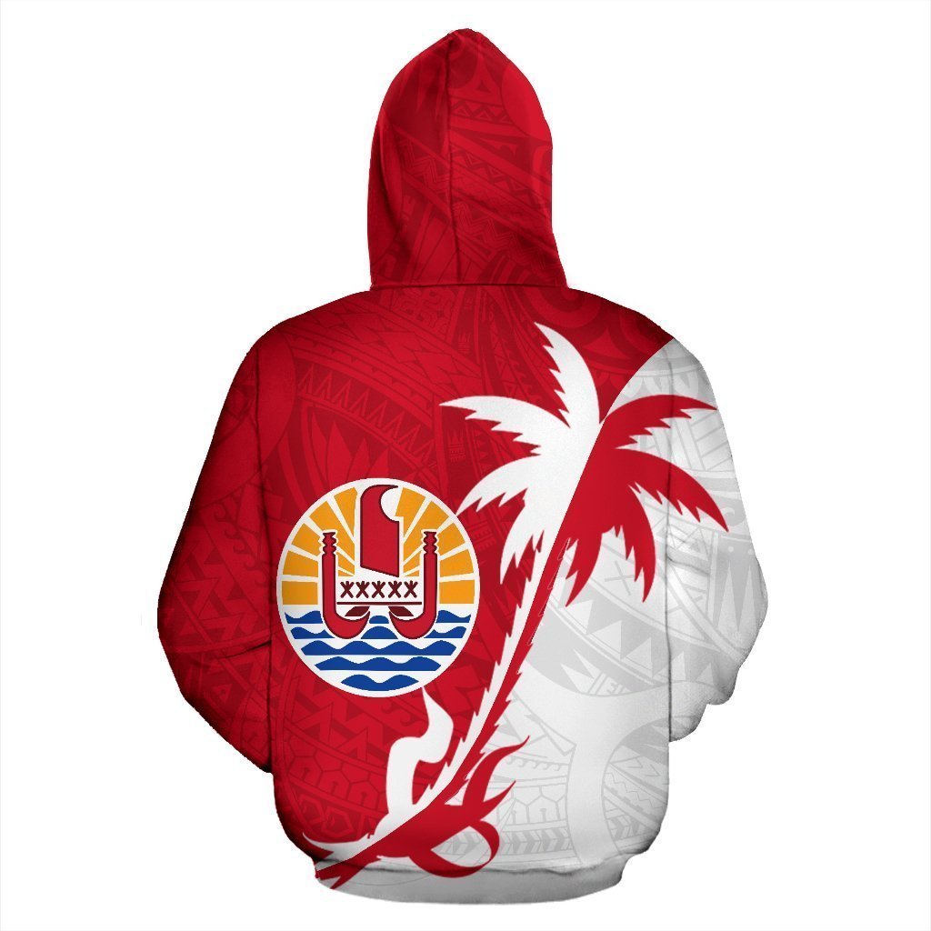 Tahiti Polynesian Coconut Tree Hoodie NVD1213 - Amaze Style™-Apparel