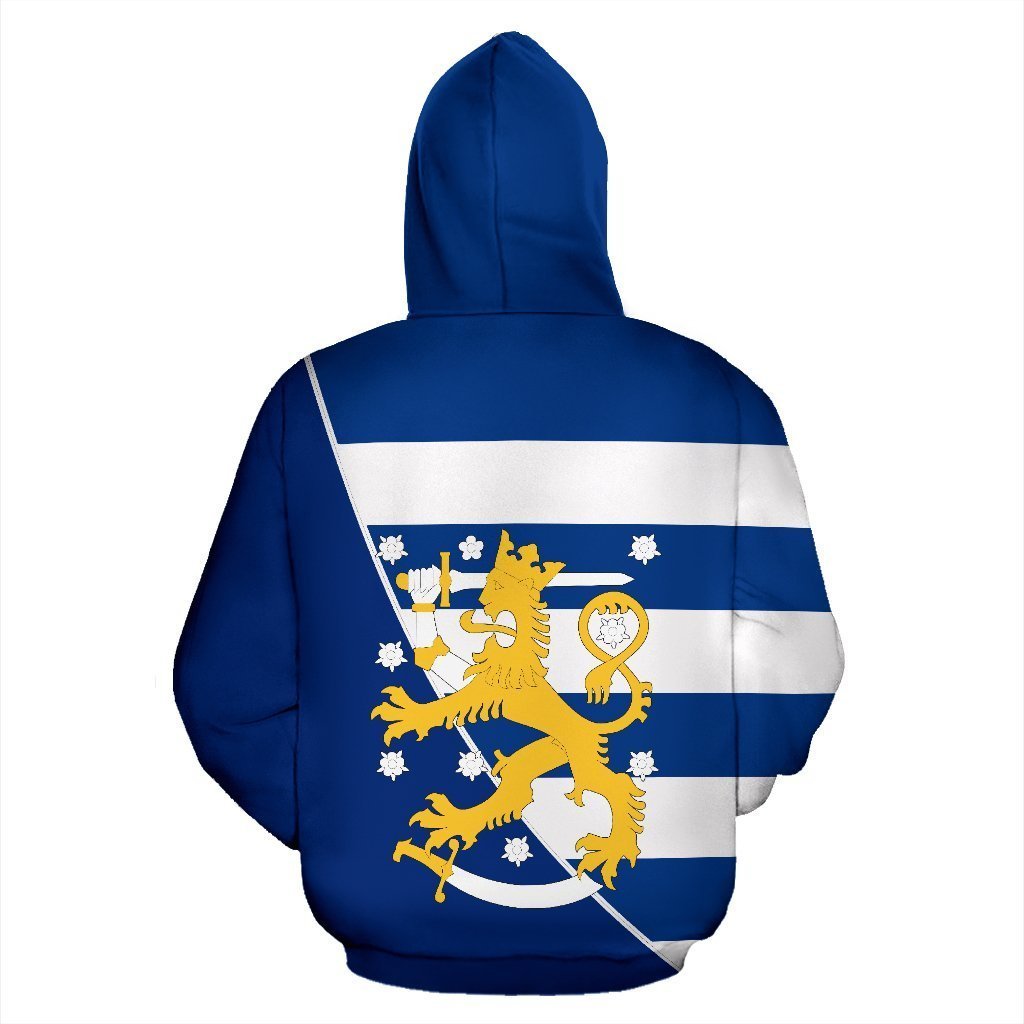 Suomi-Finland Hoodies Line Style Lion NVD1255 - Amaze Style™-Apparel