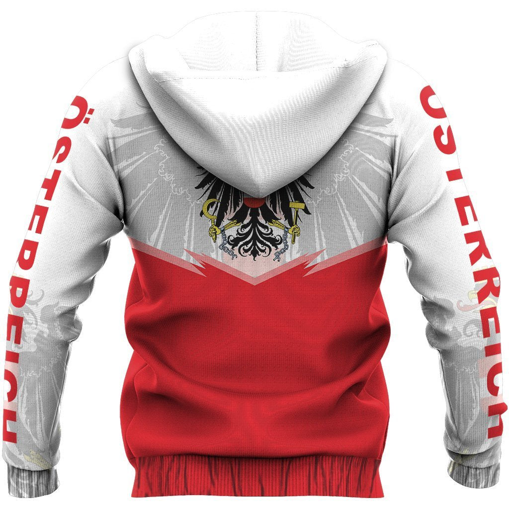 Austria Flag Hoodie - Energy Style Ver NVD1266 - Amaze Style™-Apparel