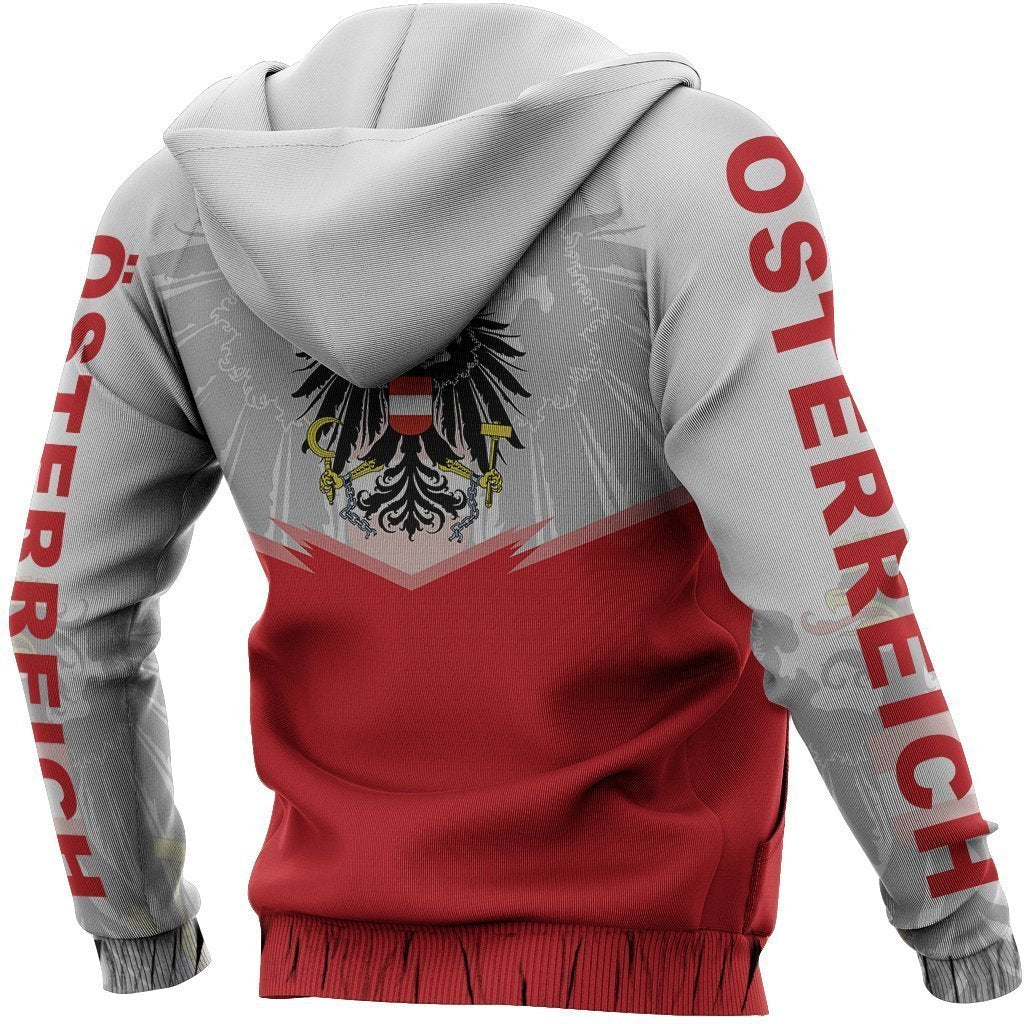 Austria Flag Hoodie - Energy Style Ver NVD1266 - Amaze Style™-Apparel