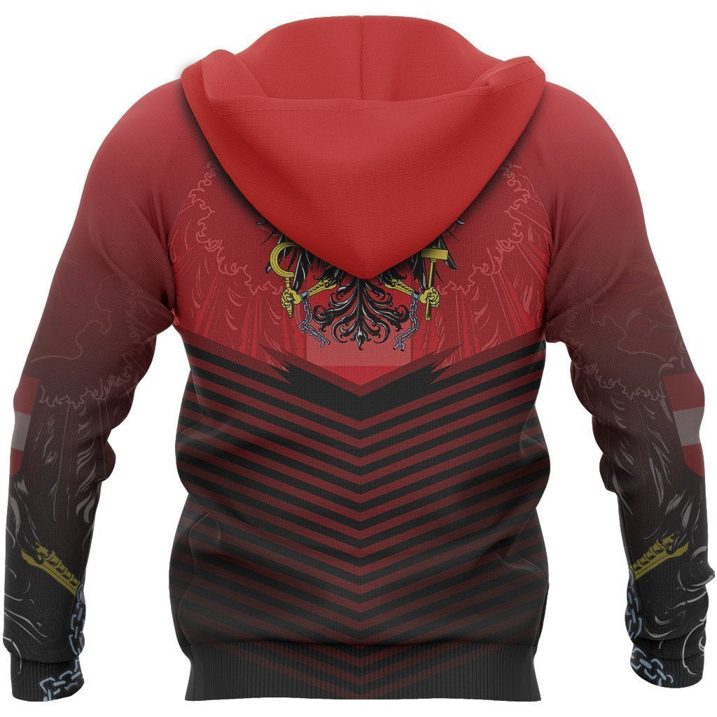 Austria Flag Hoodie - Energy Style NVD1269 - Amaze Style™-Apparel