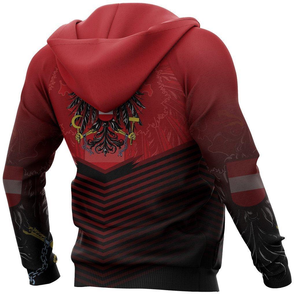 Austria Flag Hoodie - Energy Style NVD1269 - Amaze Style™-Apparel
