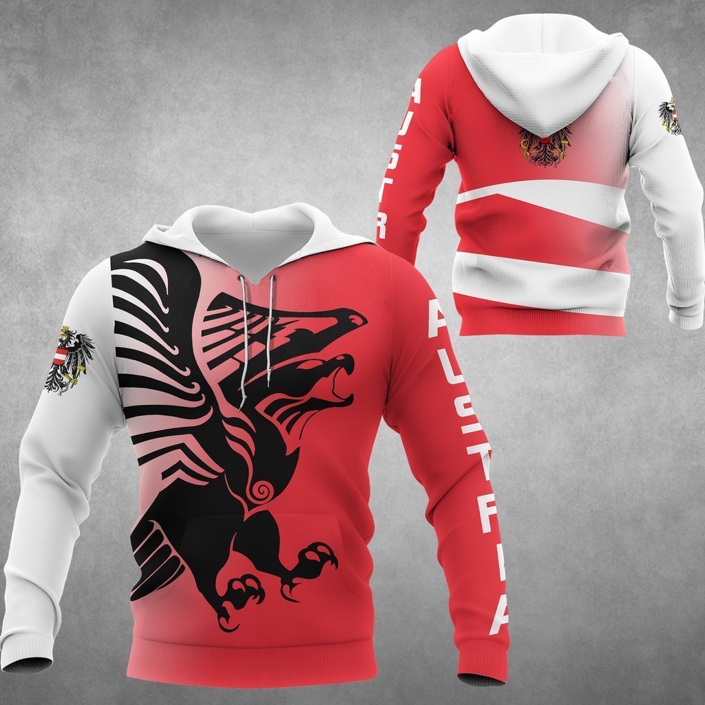 Austria Eagle Hoodie NVD1270 - Amaze Style™-Apparel