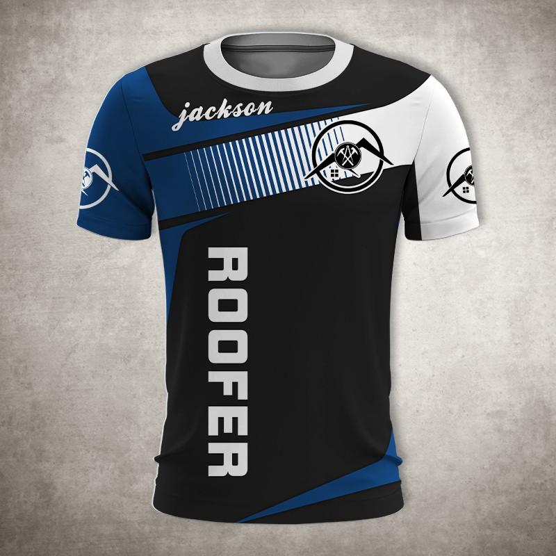 The Roofer Man 3D All Over Printed Shirts For Men