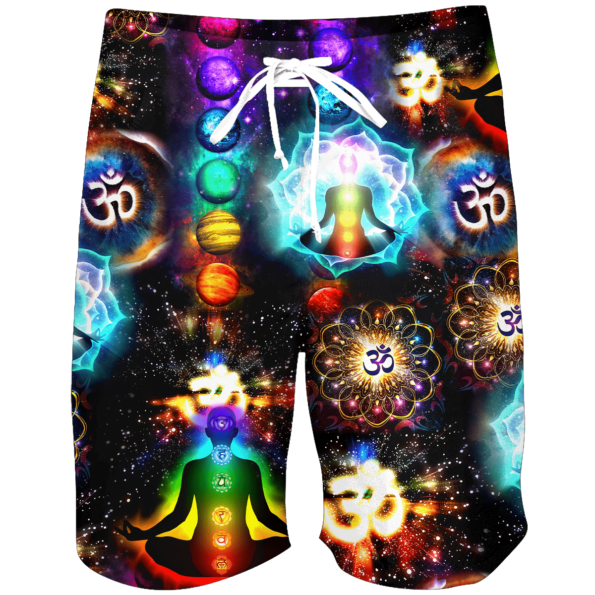 Yoga Menditation  Combo T-shirt and Short 3D All Over Printed