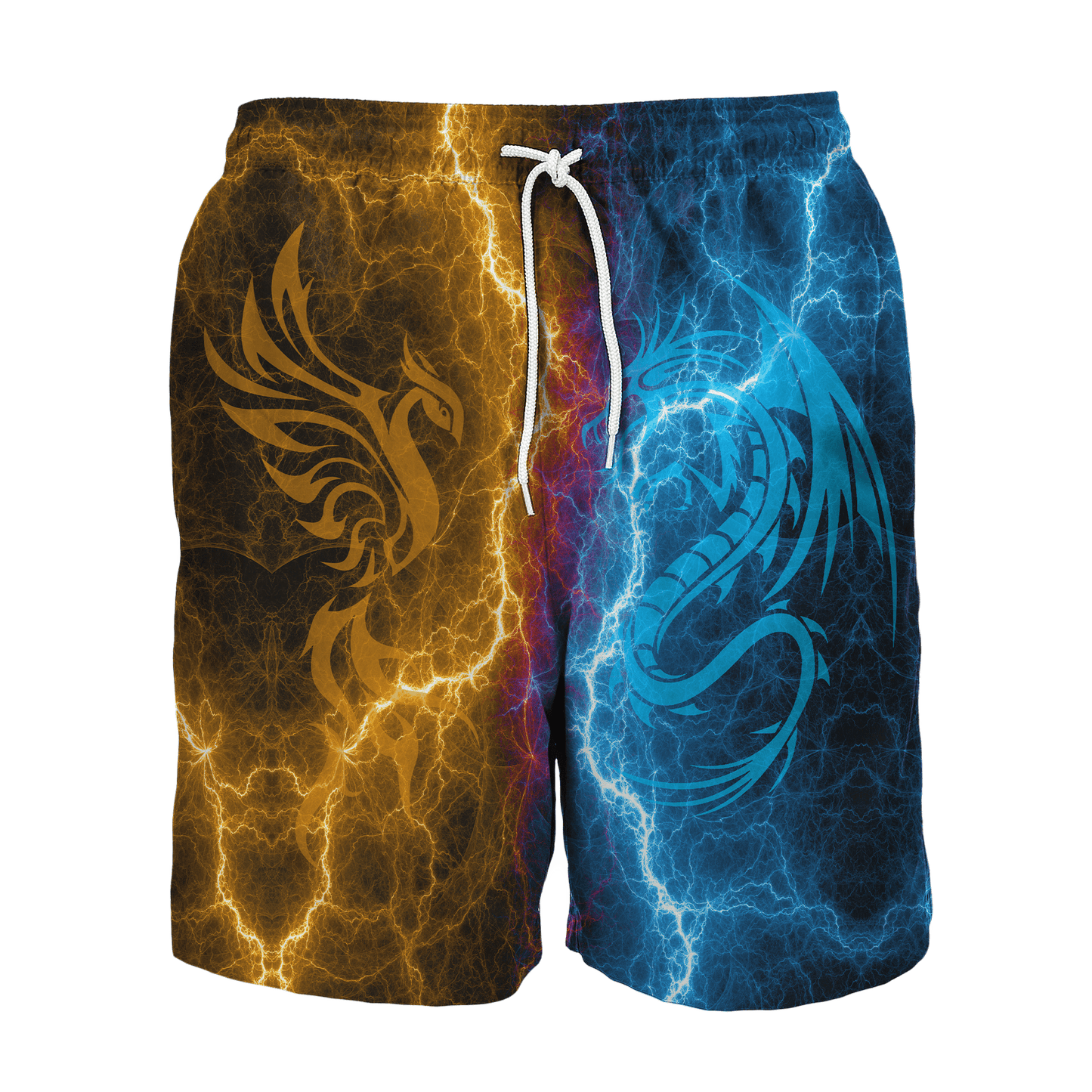 The Power Of Three Souls Dragon Phoenix Lion 3D All Over Printed Unisex Shirts