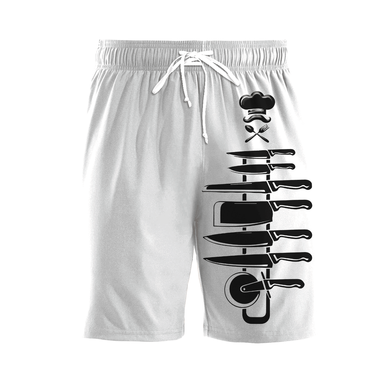 Summer Collection- Customized Name Chef 3D All Over Printed Unisex Shirts