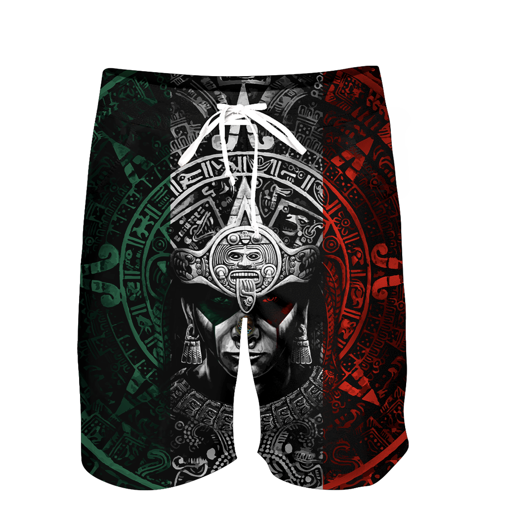 Aztec Mexican Combo T-shirt and Short 3D All Over Printed