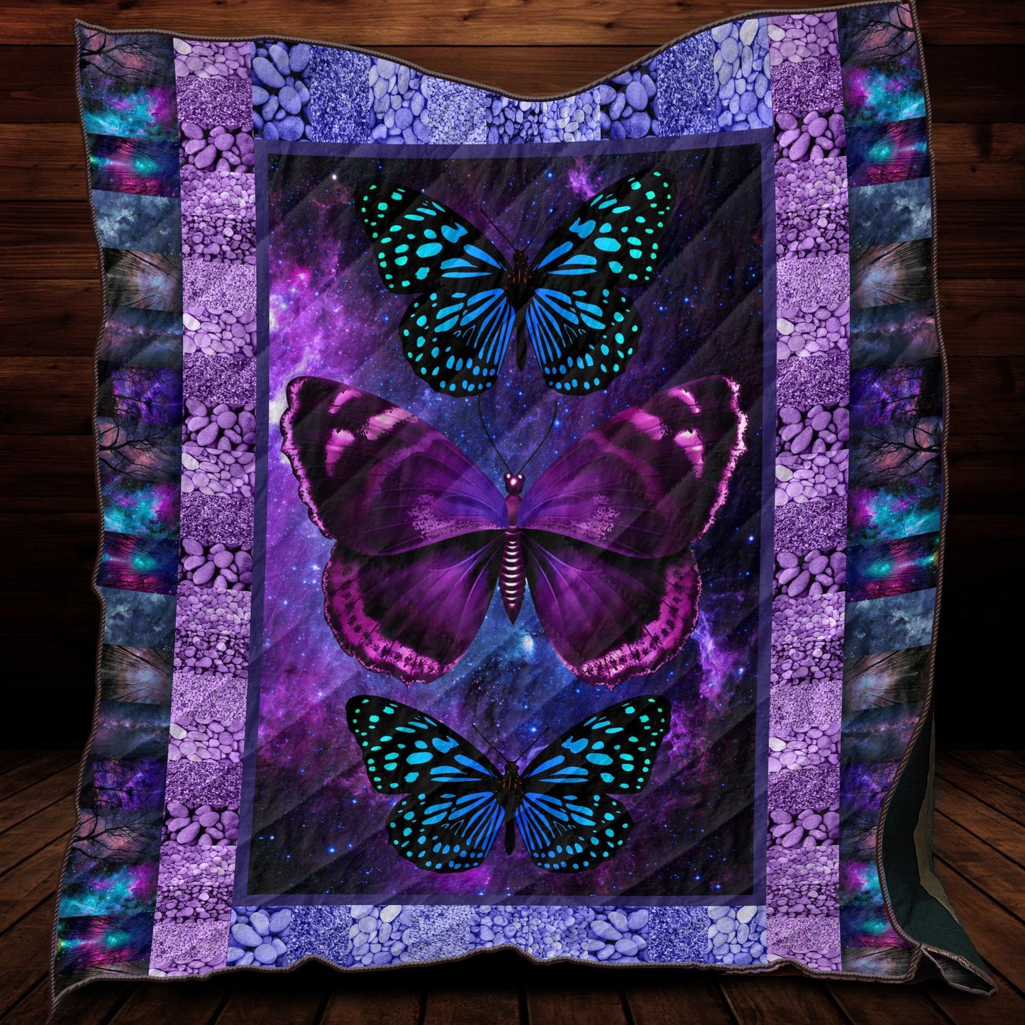 Butterfly Quilt Blanket Ph1017
