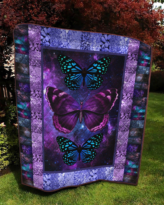 Butterfly Quilt Blanket Ph1017