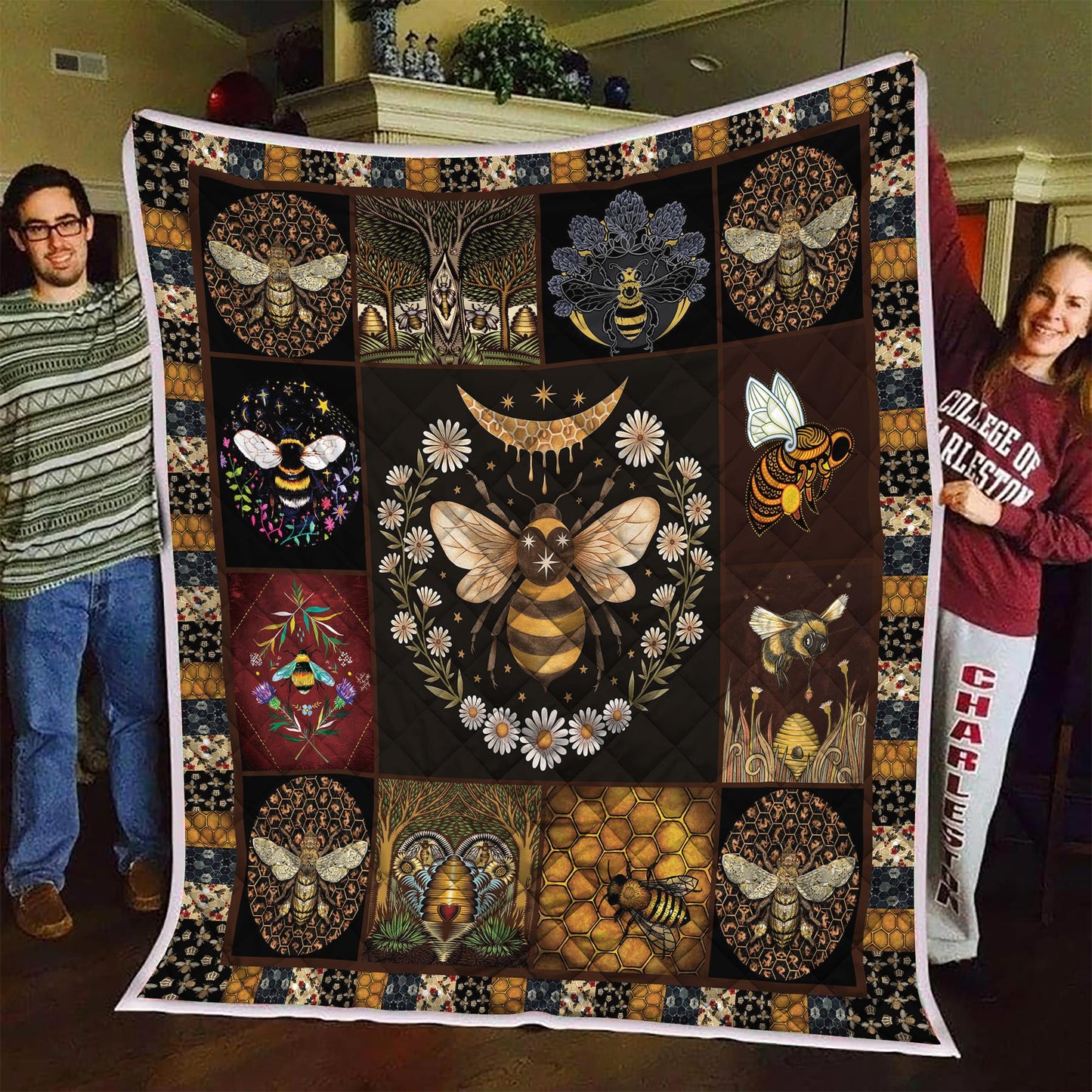 Bee Quilt Blanket PH1040