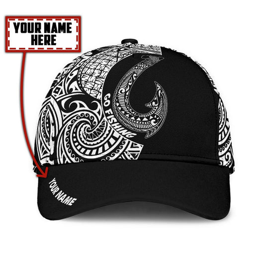 Amazing Polynesian Go Fishing Personalized Cap