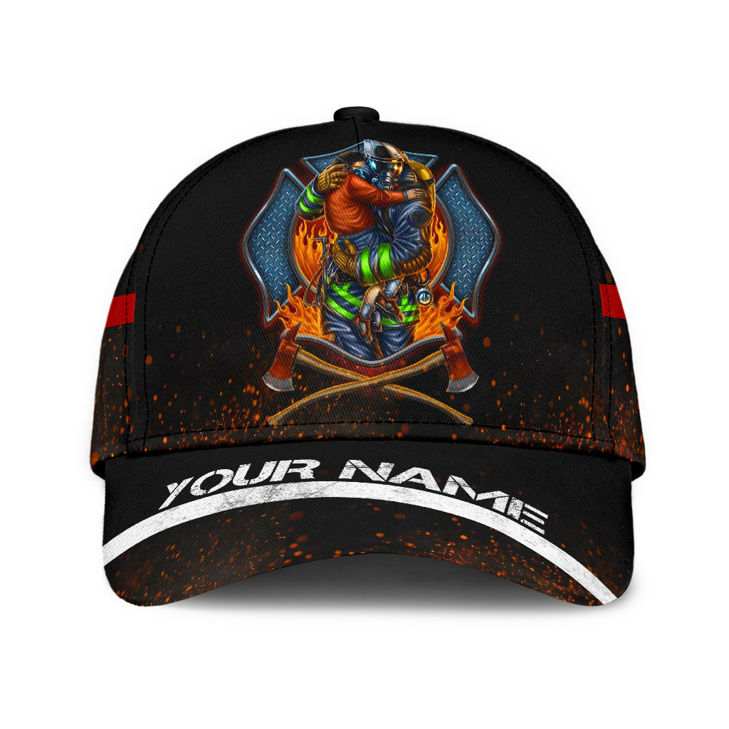 Customize Name Firefighter Classic Cap