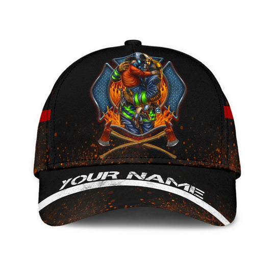 Customize Name Firefighter Classic Cap