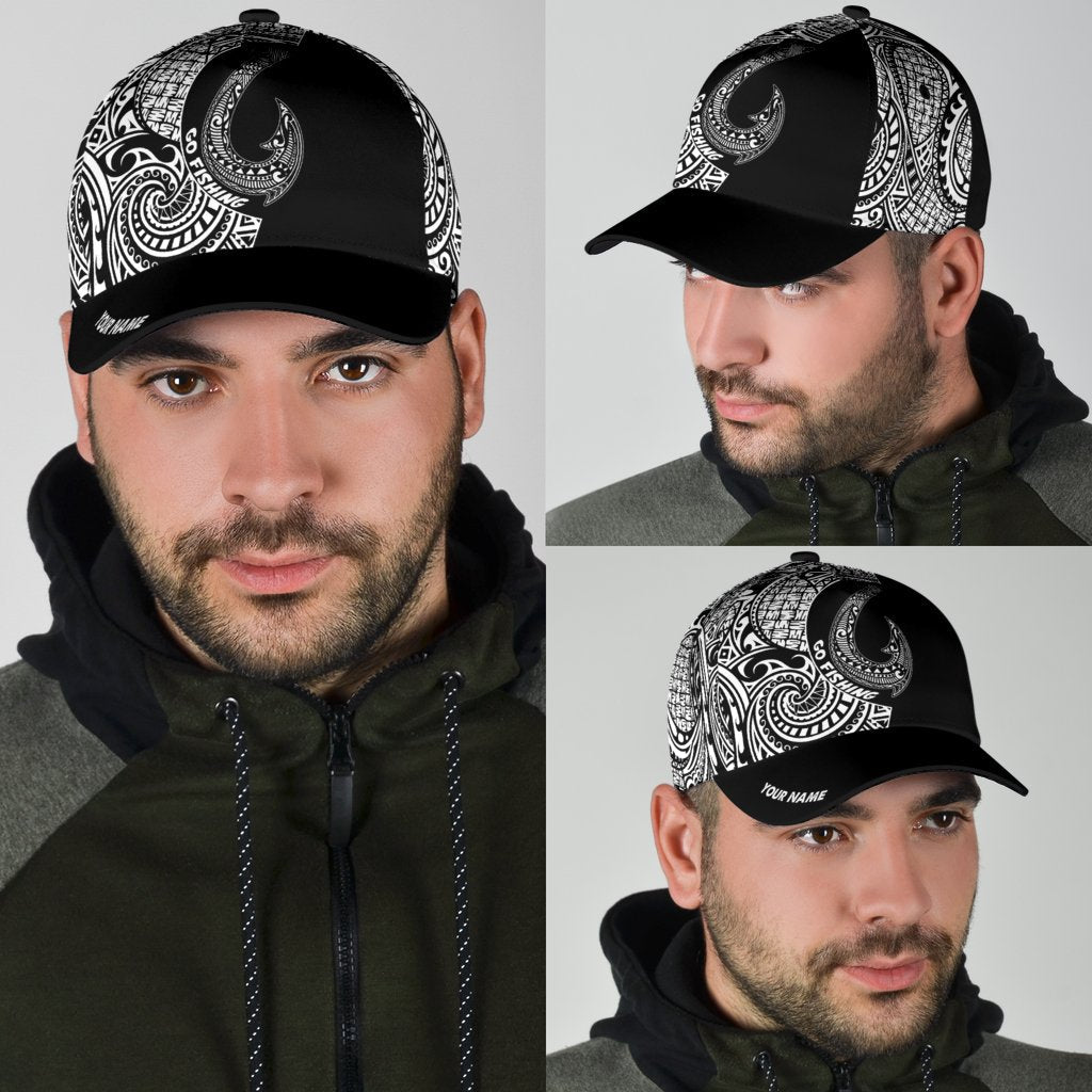 Amazing Polynesian Go Fishing Personalized Cap