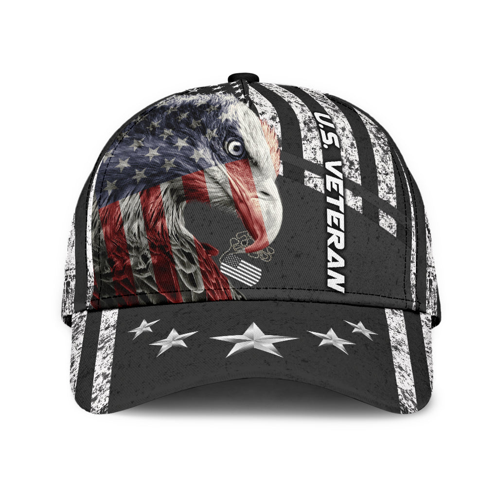 US Veteran Eagle Flag Classic Cap
